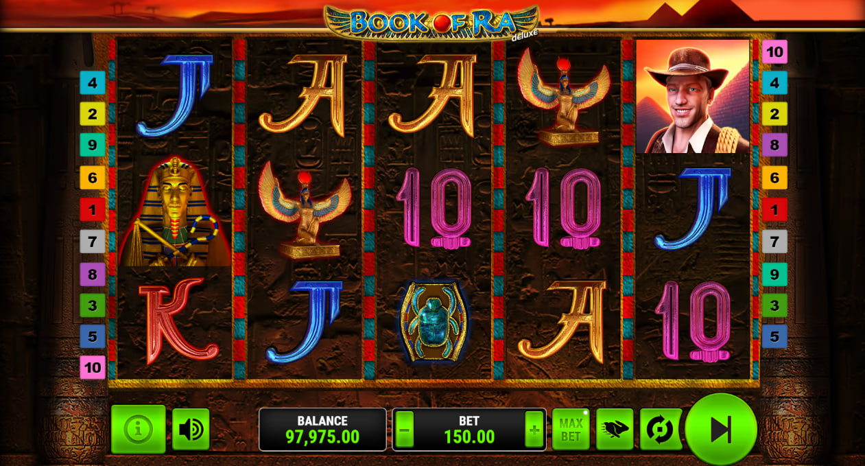 Book of Ra Deluxe screenshot
